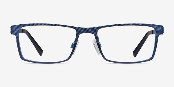 Soon Blue Metal Eyeglass Frames