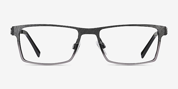 Soon Gray Metal Eyeglass Frames