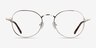 Cori Golden MetalEyeglass Frames from EyeBuyDirect, Front View