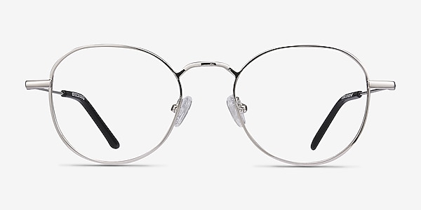 Cori Silver Metal Eyeglass Frames