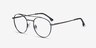 Earhart Blue Tortoise MetalEyeglass Frames from EyeBuyDirect, Angle View
