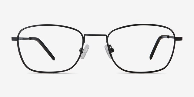 Verse Black MetalEyeglass Frames from EyeBuyDirect, Front View