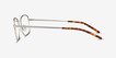 Verse Silver MetalEyeglass Frames from EyeBuyDirect, Side View