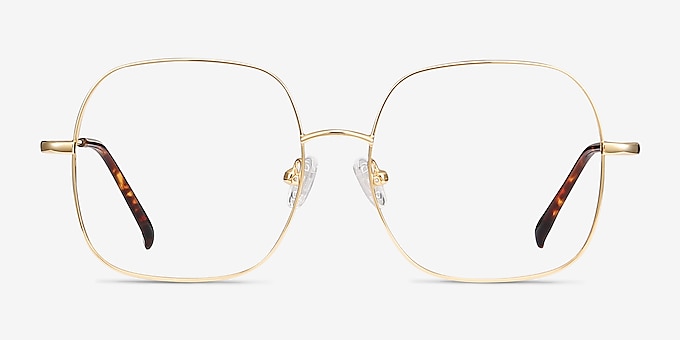Movement Golden Metal Eyeglass Frames