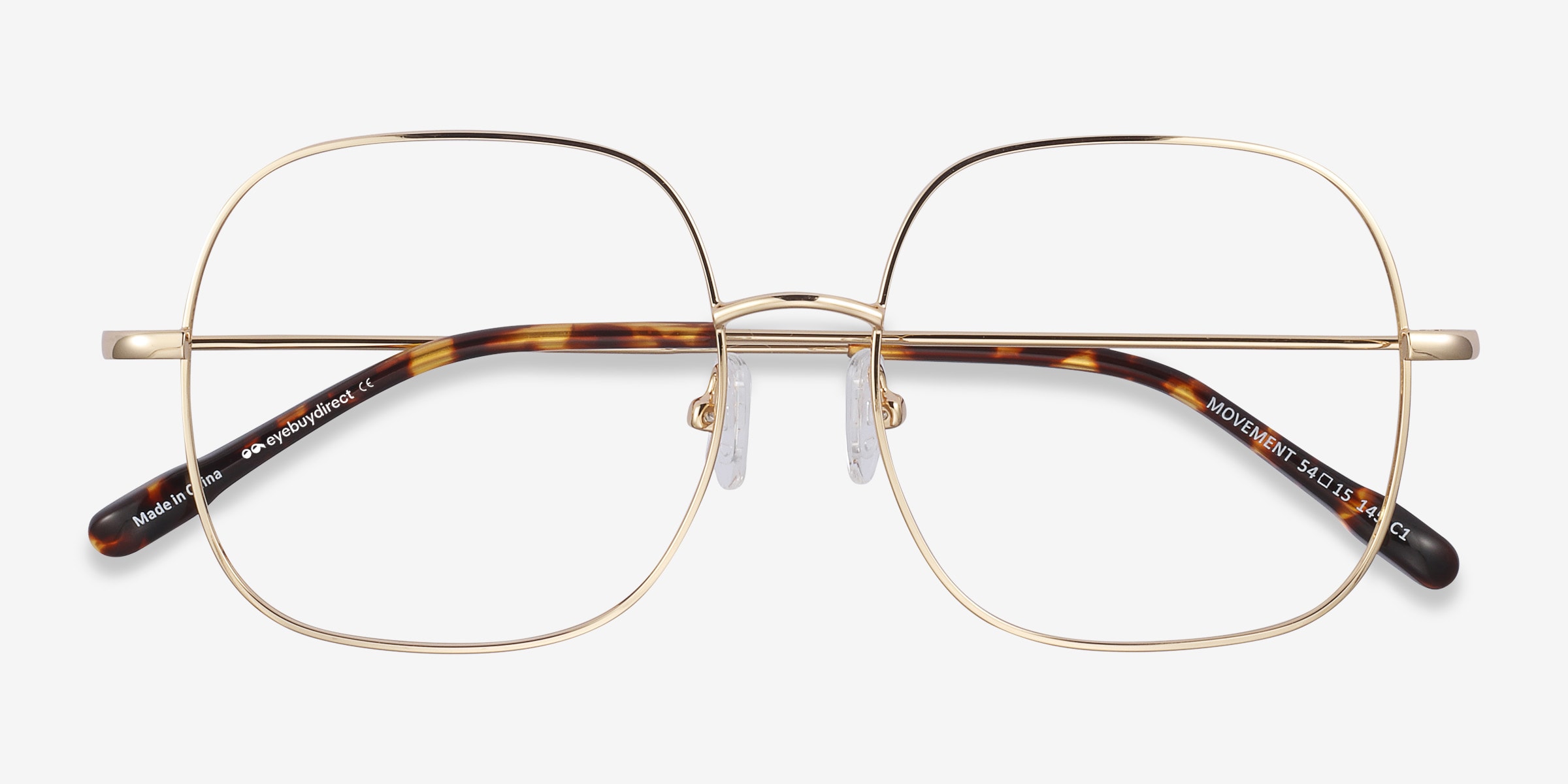 Gold color eyeglass frames online