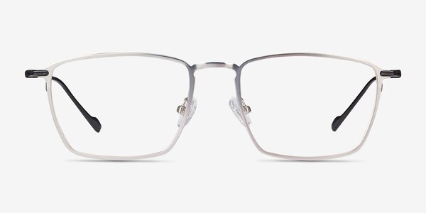 Wind Silver Metal Eyeglass Frames