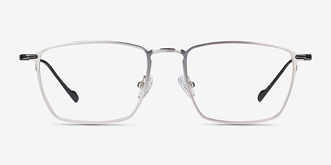 Wind Silver Metal Eyeglass Frames