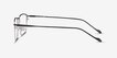 Wind Silver MetalEyeglass Frames from EyeBuyDirect, Side View