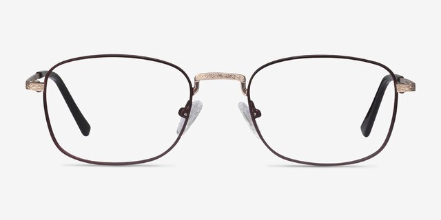 Tampa Red MetalEyeglass Frames from EyeBuyDirect, Front View