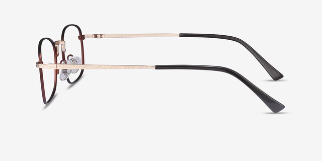 Tampa Red MetalEyeglass Frames from EyeBuyDirect, Side View