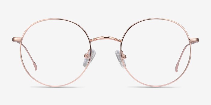 Dapper Rose Gold Metal Eyeglass Frames from EyeBuyDirect