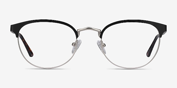 The Works Noir Métal Montures de lunettes de vue