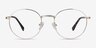 Bistro Golden MetalEyeglass Frames from EyeBuyDirect, Front View