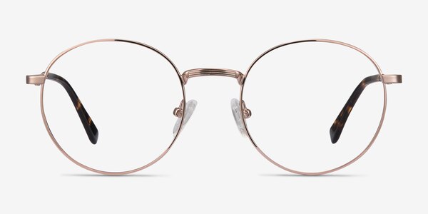 Bistro Rose Gold Metal Eyeglass Frames