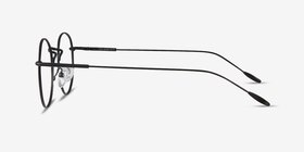 Novel Noir Métal Montures de lunettes de vue d'EyeBuyDirect, Vue de Côté