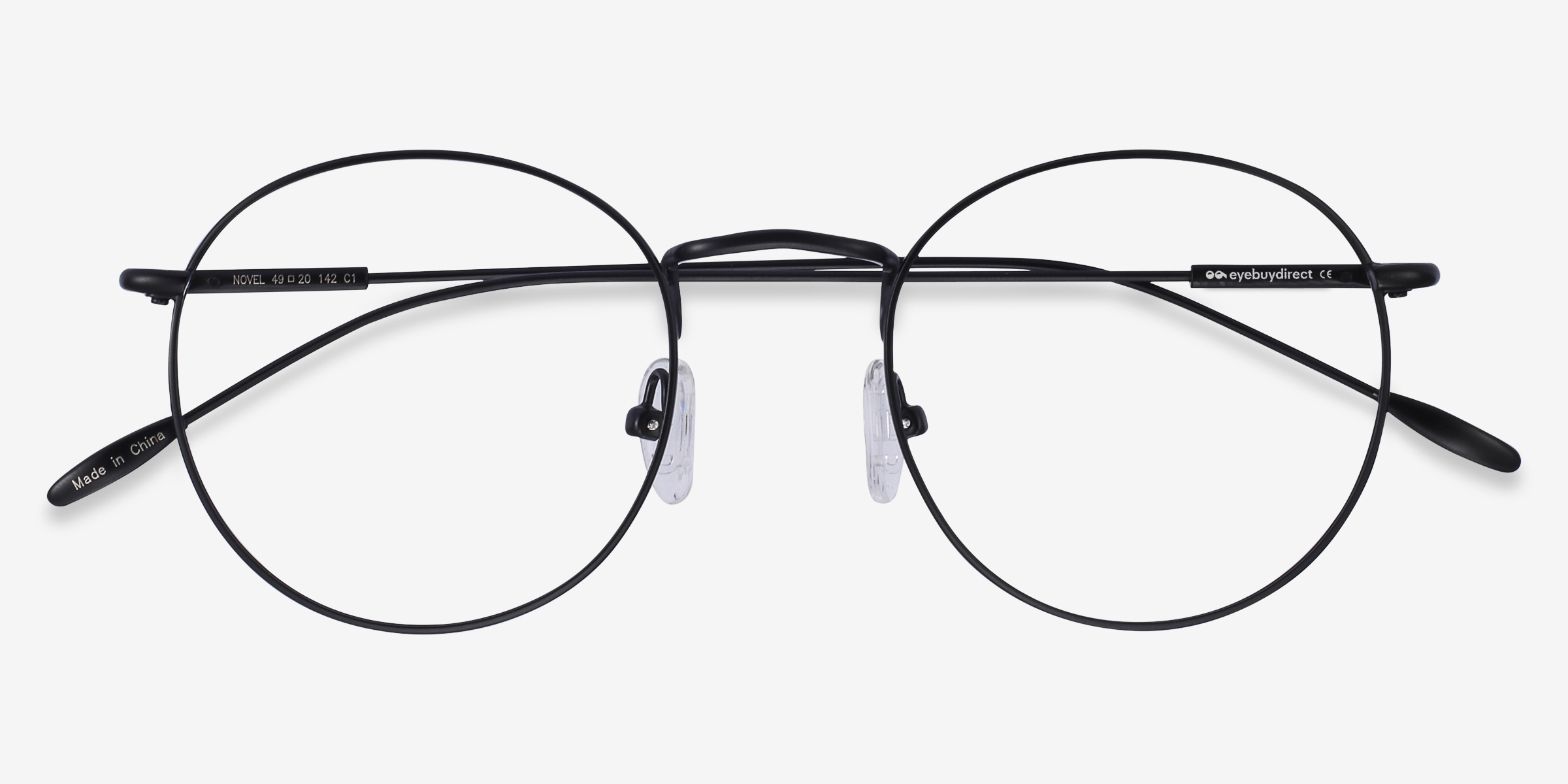 Novel Round Black Full Rim Eyeglasses | Eyebuydirect