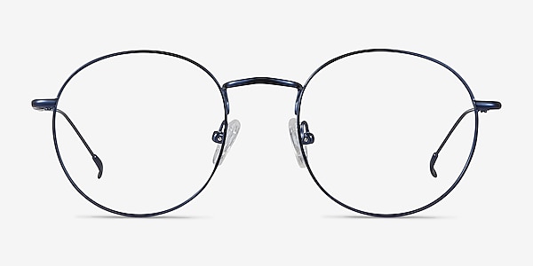 Novel Navy Metal Eyeglass Frames