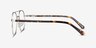 Lock XL Argenté MétalMontures de lunettes de vue d'EyeBuyDirect, Vue de Côté