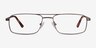 Maverick Brown MetalEyeglass Frames from EyeBuyDirect, Front View