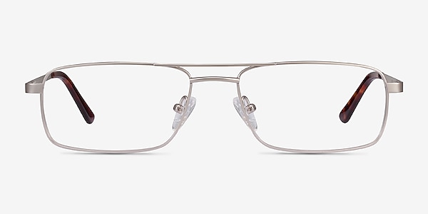 Maverick Silver Metal Eyeglass Frames