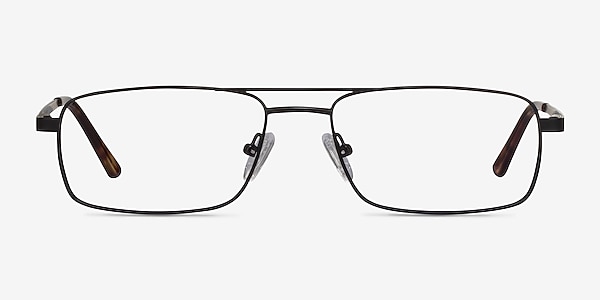 Maverick Black Metal Eyeglass Frames