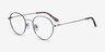 Retell Green MetalEyeglass Frames from EyeBuyDirect, Angle View