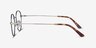 Retell Green MetalEyeglass Frames from EyeBuyDirect, Side View