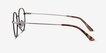 Retell Black MetalEyeglass Frames from EyeBuyDirect, Side View