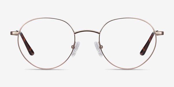 Retell Rose Gold Metal Eyeglass Frames