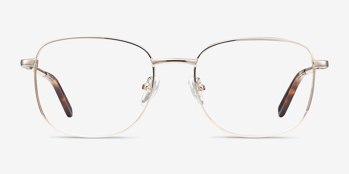 Aspect Golden Metal Eyeglass Frames from EyeBuyDirect