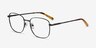 Aspect Black MetalEyeglass Frames from EyeBuyDirect, Angle View