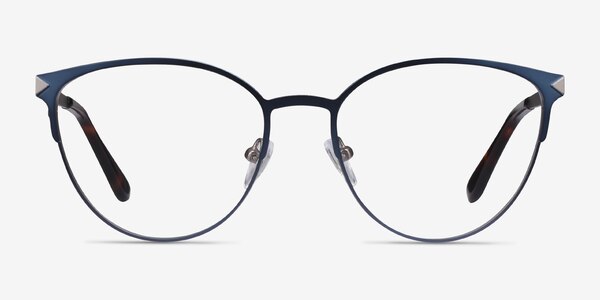 Nadia Bleu Métal Montures de lunettes de vue