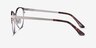 Nadia Blue MetalEyeglass Frames from EyeBuyDirect, Side View