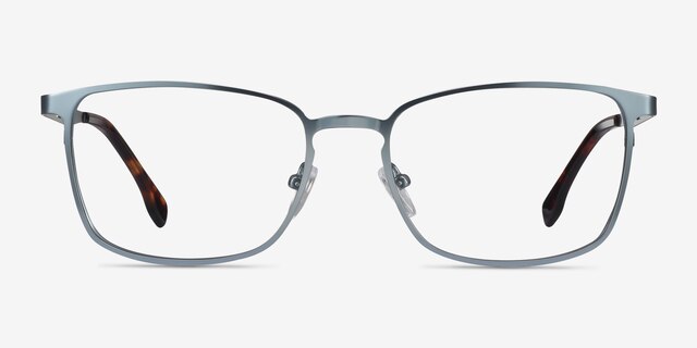 Dakota Blue MetalEyeglass Frames from EyeBuyDirect, Front View