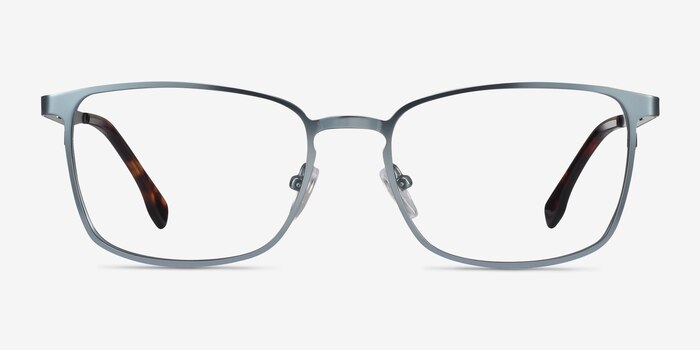 Dakota Blue Metal Eyeglass Frames from EyeBuyDirect