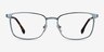 Dakota Blue MetalEyeglass Frames from EyeBuyDirect, Front View