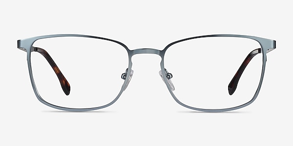 Dakota Blue Metal Eyeglass Frames