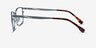 Dakota Blue MetalEyeglass Frames from EyeBuyDirect, Side View