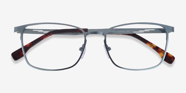 Dakota Blue MetalEyeglass Frames from EyeBuyDirect, Closed View