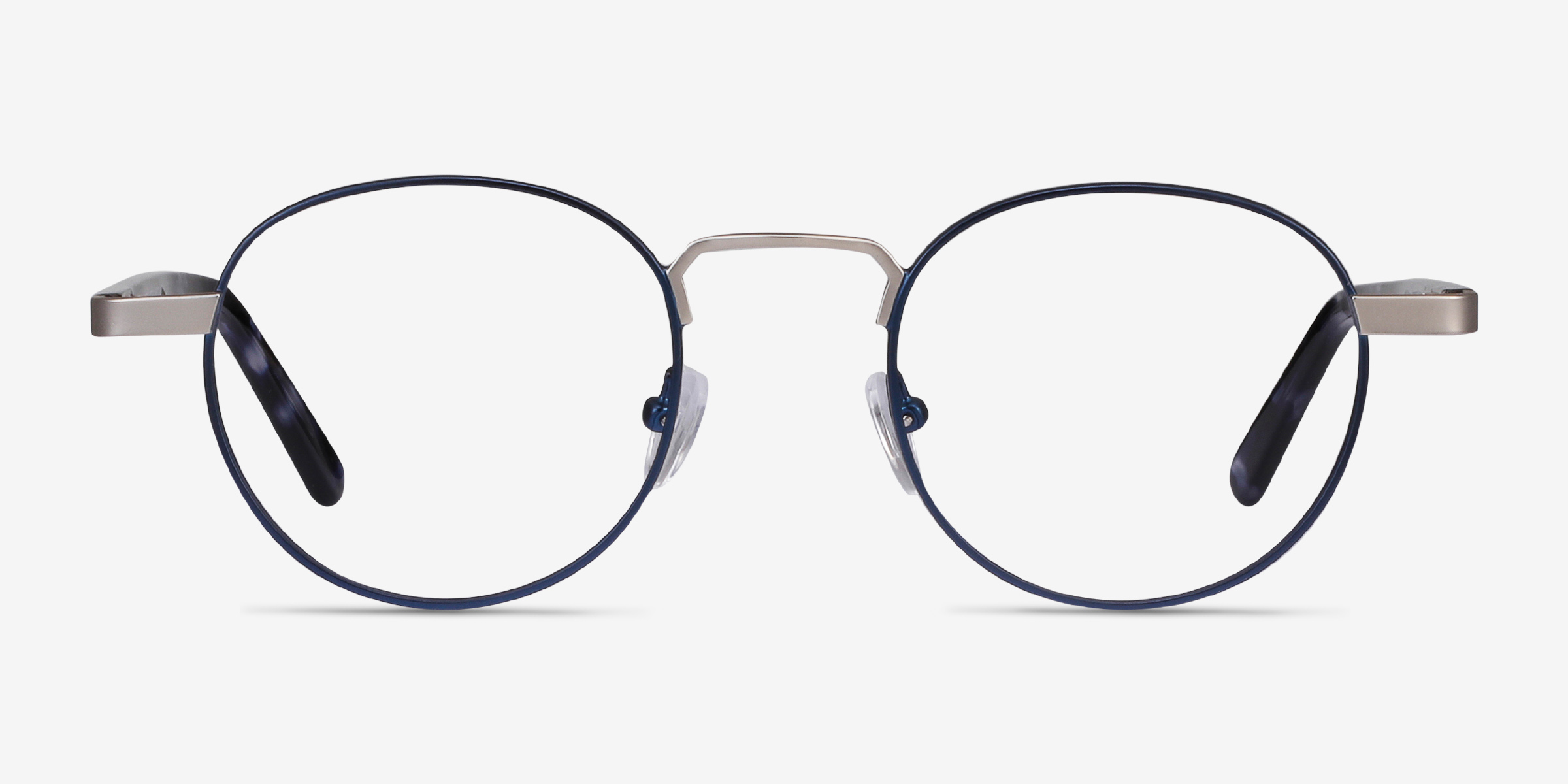 Orbit Round Blue Full Rim Eyeglasses | Eyebuydirect