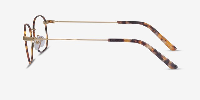 Fortune Tortoise MetalEyeglass Frames from EyeBuyDirect, Side View