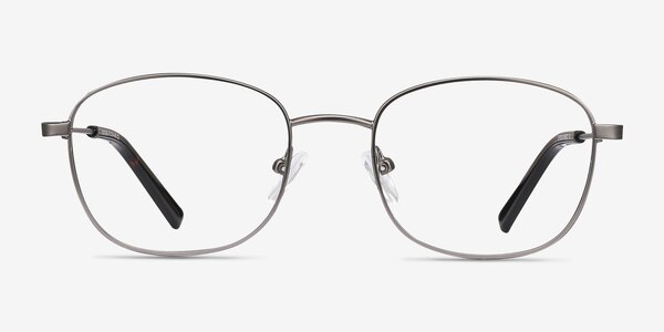 Fortune Gunmetal Métal Montures de lunettes de vue