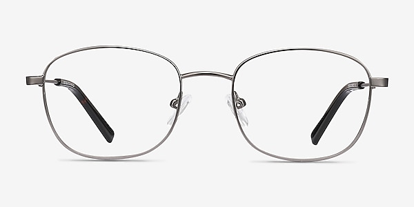 Fortune Gunmetal Metal Eyeglass Frames