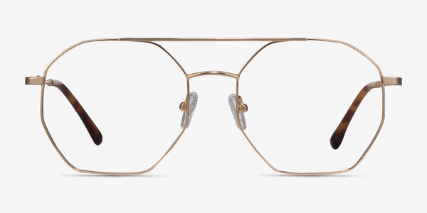 Eight Doré Métal Montures de lunettes de vue