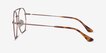 Eight Rose Gold MetalEyeglass Frames from EyeBuyDirect, Side View