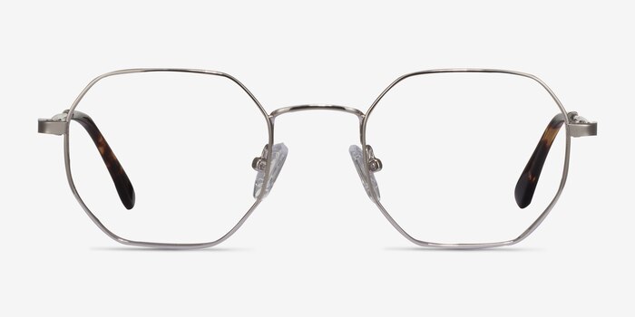 Soar Silver Metal Eyeglass Frames from EyeBuyDirect