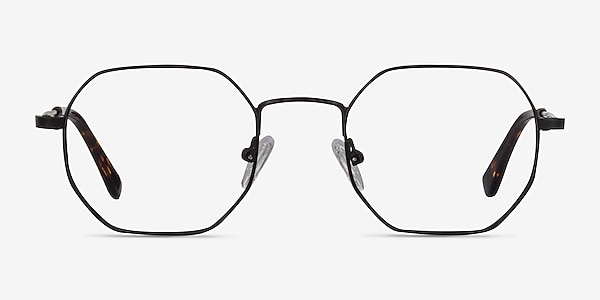 Soar Black Metal Eyeglass Frames