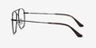 Fame Black MetalEyeglass Frames from EyeBuyDirect, Side View
