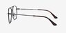 Fame Black MetalEyeglass Frames from EyeBuyDirect, Side View