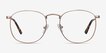 St Michel Rose Gold MetalEyeglass Frames from EyeBuyDirect, Front View